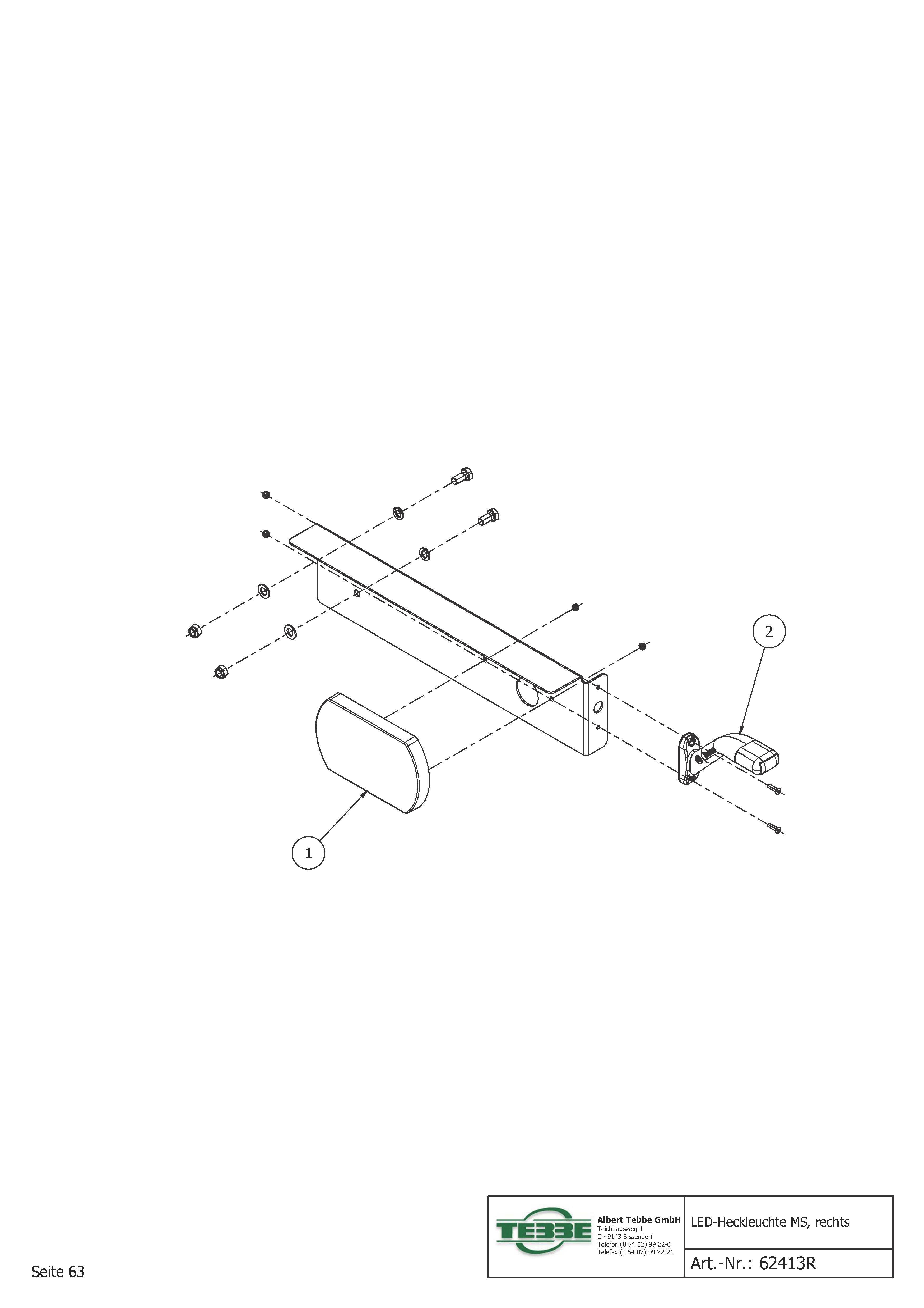 Led-achterlicht MS rechts